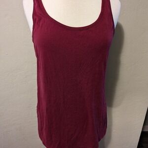 Maroon Loose fit classic tank‎ womens sz xl